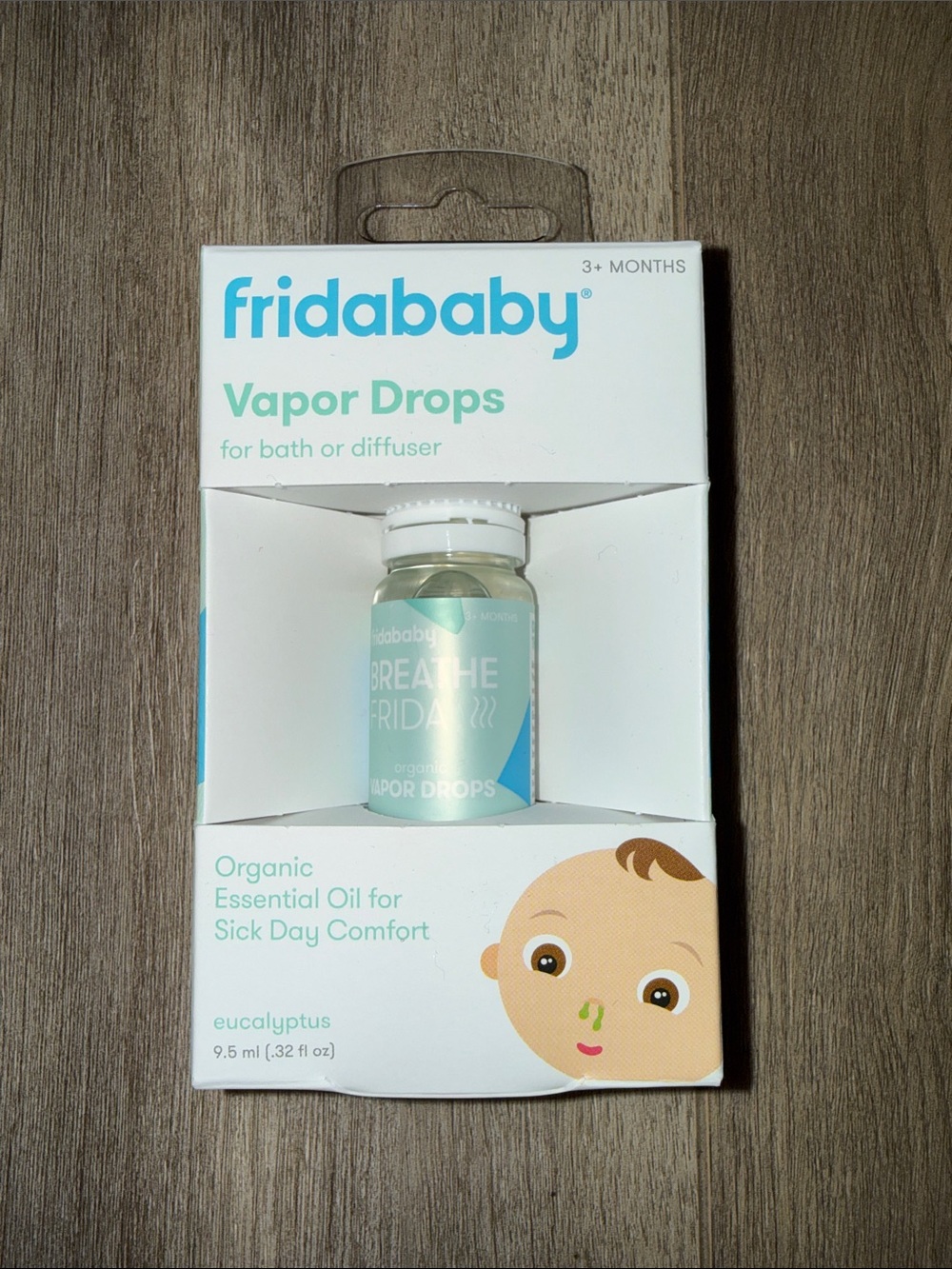 FridaBaby Vapor Drops Eucalyptus - Kids Bath & Diffuser Relief